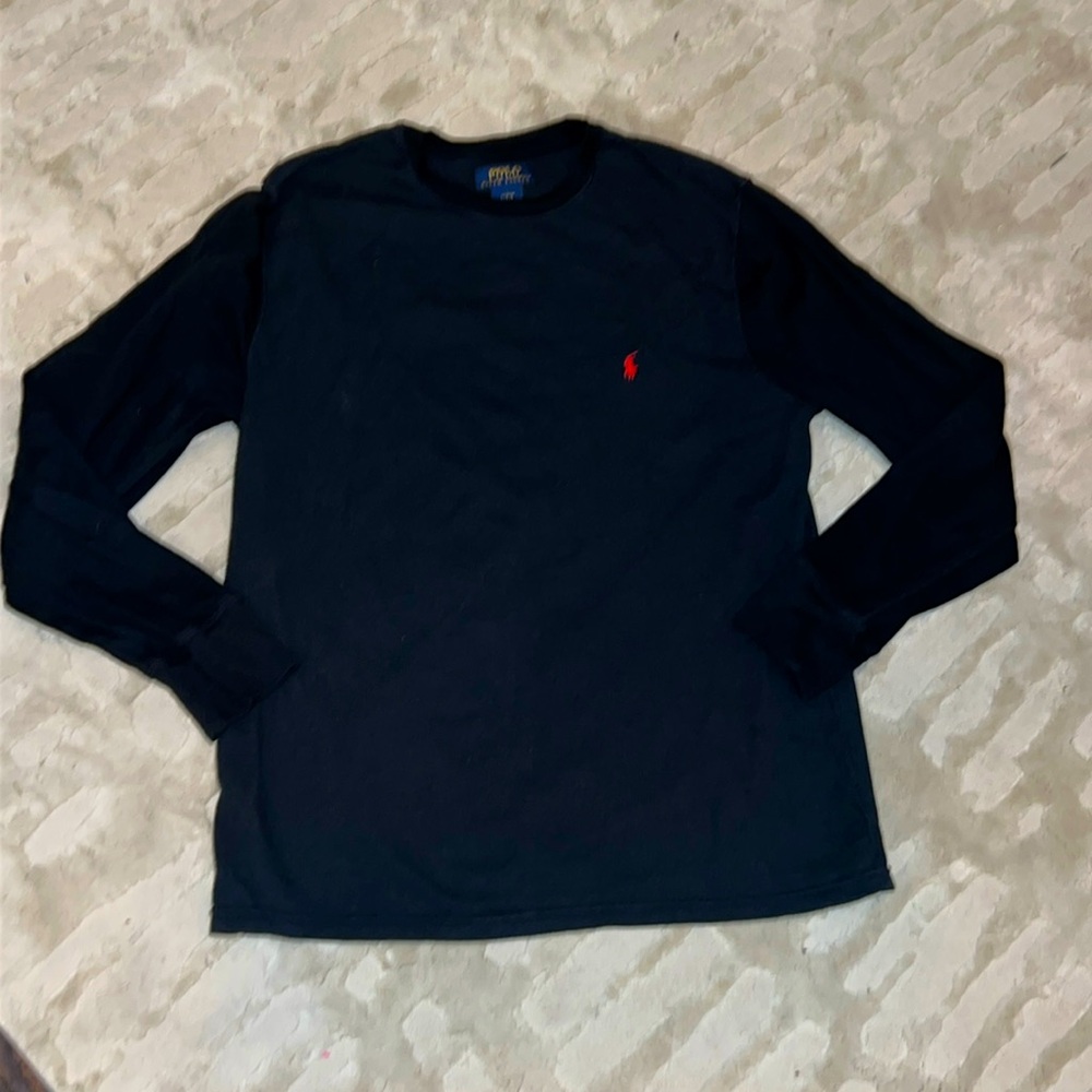 Polo Ralph Lauren men’s black long sleeve thermal L